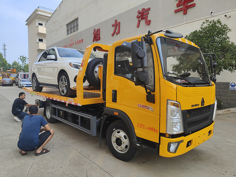 國(guó)六藍(lán)牌重汽豪沃悍將清障車（重載型）